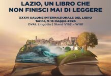 Regione Lazio al Salone del Libro Torino 2024