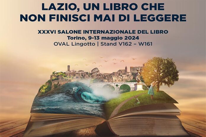 Regione Lazio al Salone del Libro Torino 2024