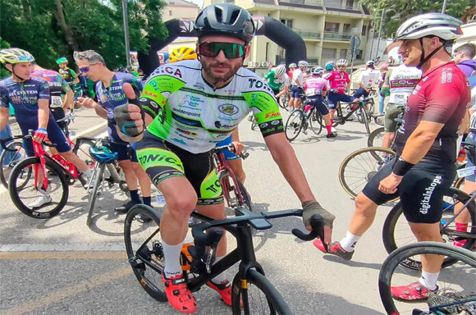 Mtbsan Mastropietro prima della partenza a Rionero in Volture