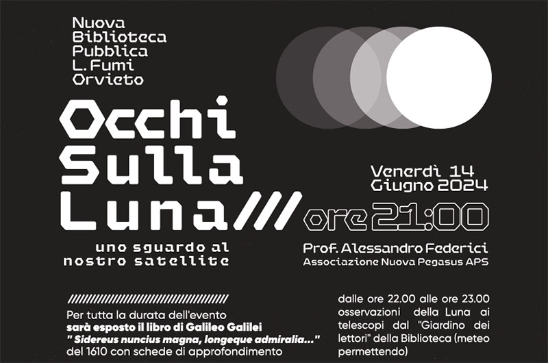 Occhi puntati sulla luna-Orvieto