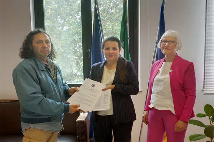 Sala del Commiato al Cimitero Frontini Mattioli Natalini