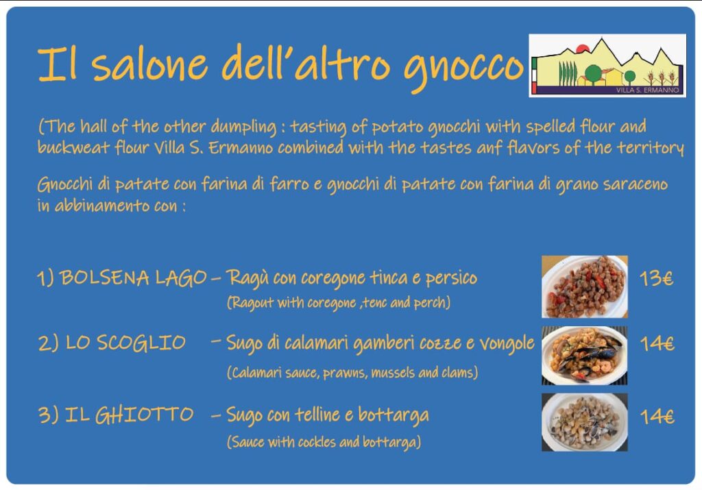 L'altro gnocco menù
