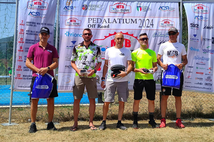 Mtbsan 25072024 Il podio di Mastropietro a Livata