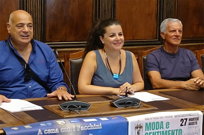 A cena con i Facchini