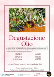 Degustazione olio