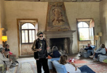castello di montecalvello con il principe