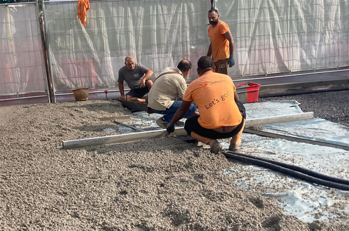 piazza Crispi - lavori in corso