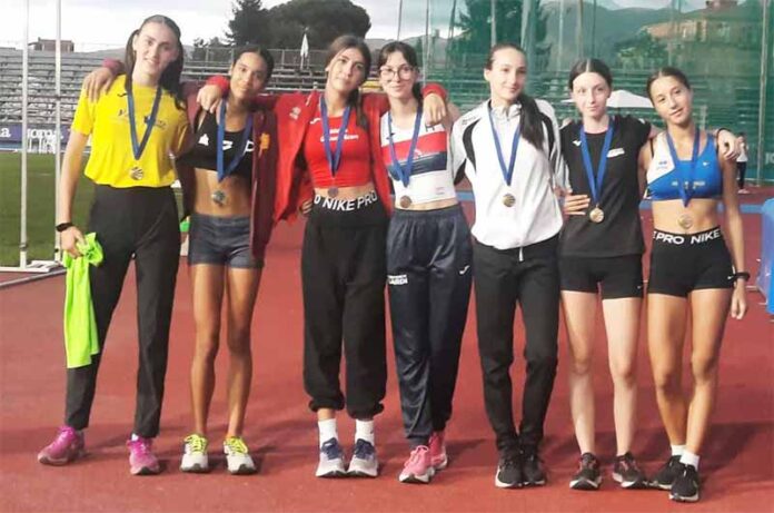 Camp. Reg. cadetti,e di atletica a Rieti