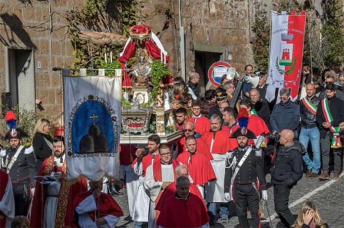 processione di Santa Brabara-Barbarano Romano