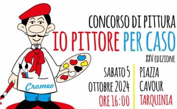 A Tarquinia torna “Io pittore per caso”, concorso giunto alla 25ma edizione Io pittore per caso