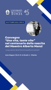 LOCANDINA Convegno Alberto Manzi 28.10_45°Unitus_jpg
