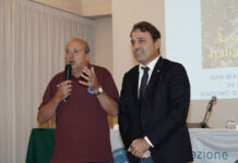 gasbarri e il dirigente nazionale zappi