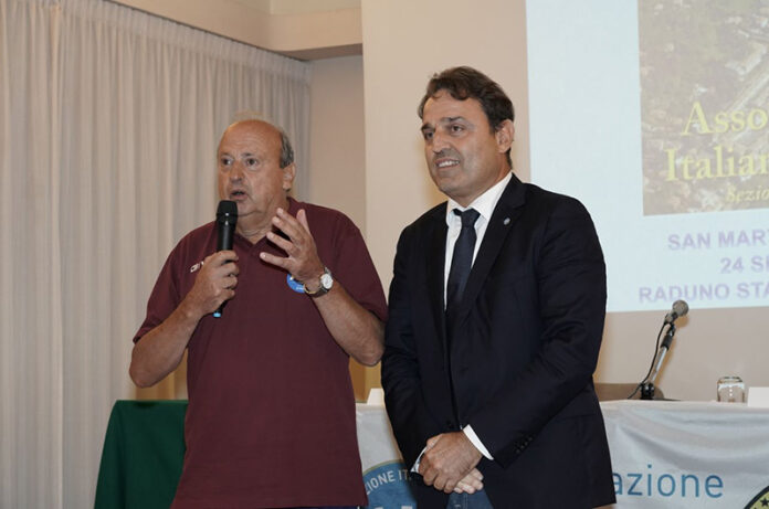 gasbarri e il dirigente nazionale zappi