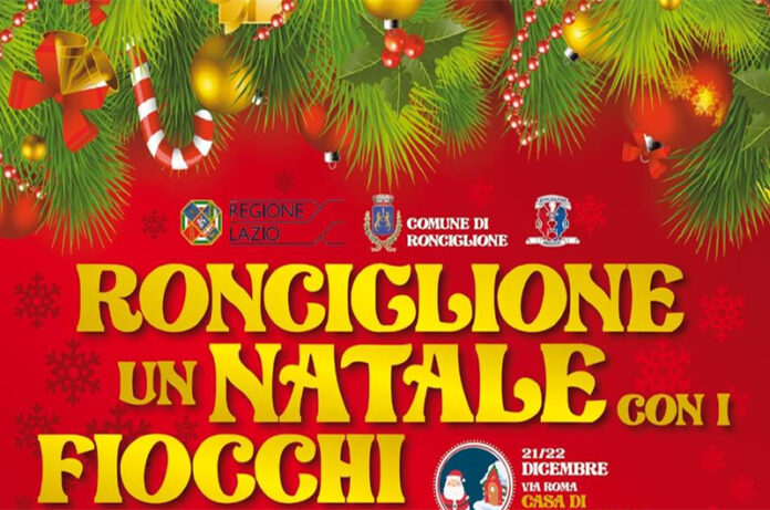 Ronciglione. Un Natale con i fiocchi