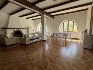 villa Ada sala di accoglienza