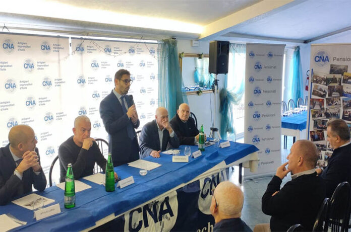 Cna Pensionati assemblea 2024-Lupidi Gismondi Marra Nisi Menichetti