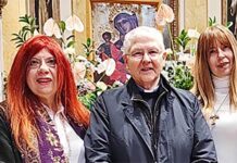 “Inno della Diocesi di Viterbo per il Giubileo 2025”, Daniela e Raffaella Sabatini omaggiano il vescovo Piazza ispirandosi alla sua monitio Daniela e Raffaella Sabatini con il vescovo Piazza