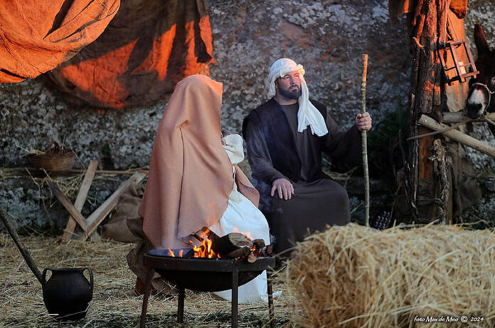 Natività presepe di castel sant'elia foto Max de Meo24
