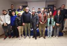 i 13 nuovi arbitri di calcio della sezione AIA Viterbo