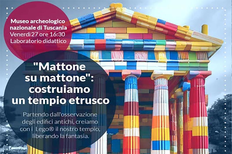 tempio etrusco-Lego