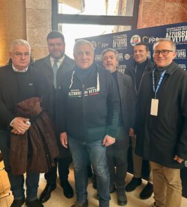Delegazione viterbese e Tajani