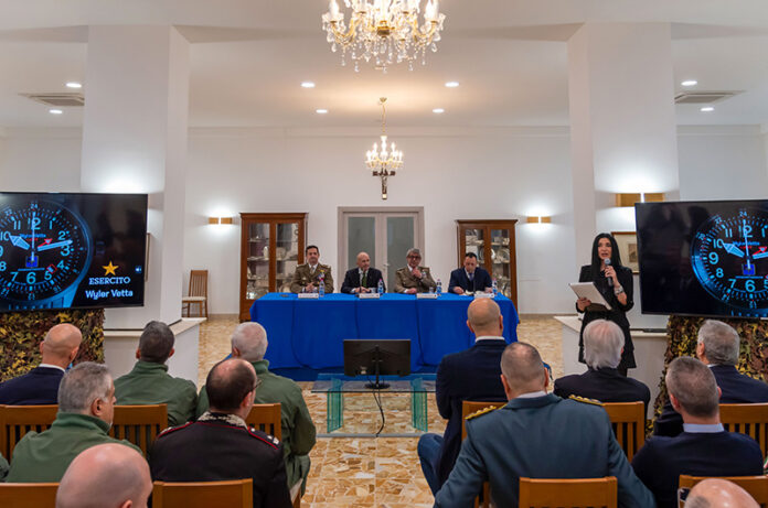 Foto 1 Un momento della presentazione dell'orologio Wyler Vetta