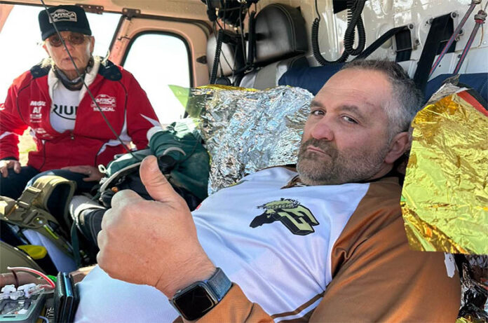 Francesco Puocci - incidente nella gara in Africa Francesco Puocci - incidente nella gara in Africa