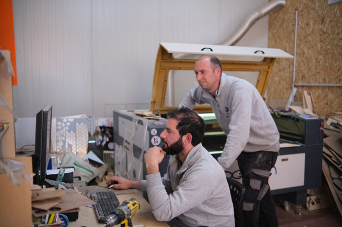 Marco Poleggi e Claudio Dell'Otto di Futurlegno copia