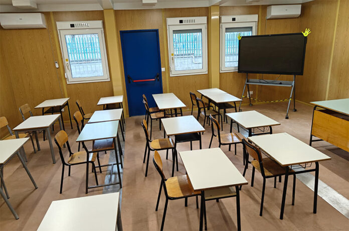 Scuola dell'Ellera-moduli abitativi