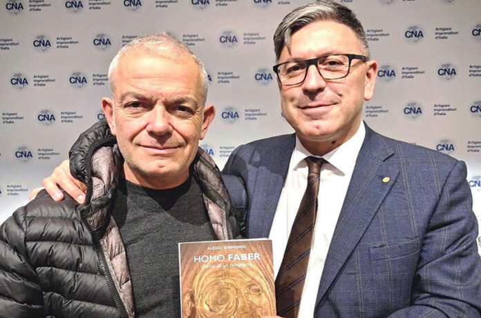 Alessio Gismondi con il presidente nazionale Cna Dario Costantini 2