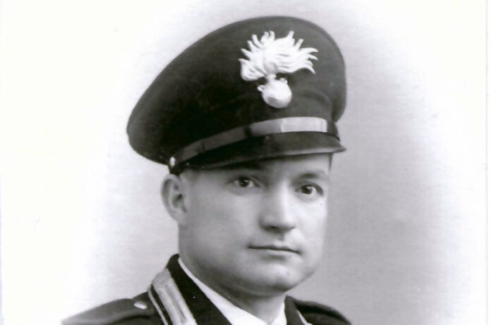 Il carabiniere Ennio Carosi _Archivio di Stato Viterbo