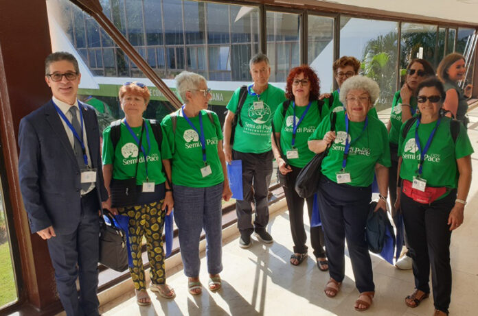 La delegazione di Semi di Pace