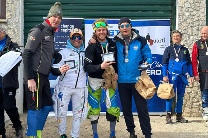 La premiazione di Francesco Dimitri