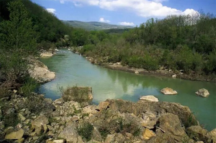 fiume Paglia ad Acquapendente