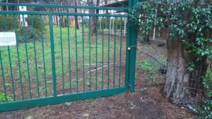 ingresso campeggio la rete tagliata