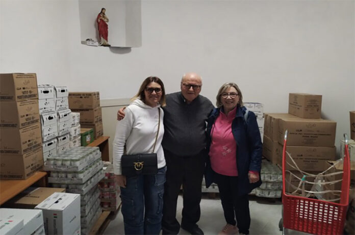 Donazione Caritas aprile 2025