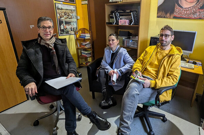 semi di pace presidente Bondi, presidente cna tarquinia Chiara Scipioni e dottor Marra