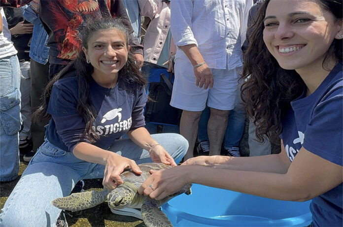 PF Foto_La liberazione delle quattro tartarughe marine a Castro (LE)