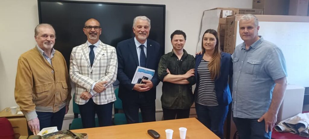 da sx giacomini, cappellari, olmi limongelli, boccolini e martoni