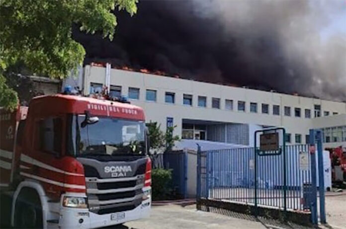 Incendio Agraria