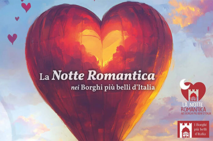 La notte romantica nei borghi più belli d'Italia