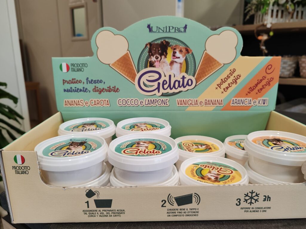 gelato per i cani
