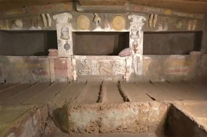 tomba bella di Cerveteri