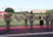 Esercito: cerimonia di consegna delle lauree alla Scuola Sottufficiali 3. Un momento della cerimonia