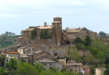 Comune di Celleno, pergamena di ringraziamento da Poste Italiane per i risultati del Progetto Polis Celleno-Il Borgo Fantasma