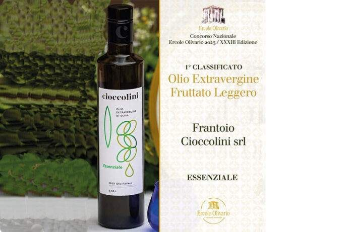 Frantoio Cioccolini 1à ercole olivario 2025_