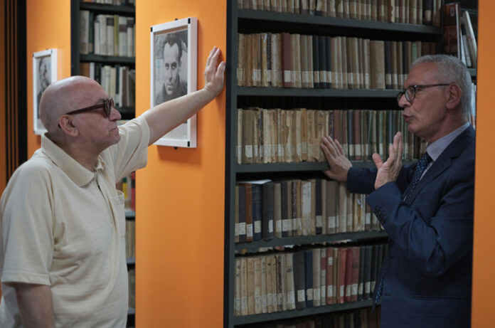 Il prefetto Sergio Pomponio in visita alla Biblioteca consorziale