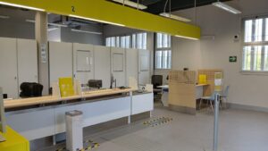 La rinnovata sede dell'ufficio postale di Vasanello dopo gli interventi 'Polis' (2)