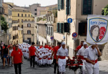 Mini Macchina Santa Barbara, è la volta di Rosa Virtutis Minimacchina quartiere Santa Barbara