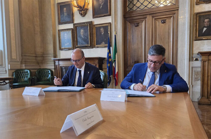 Valditara con Costantini